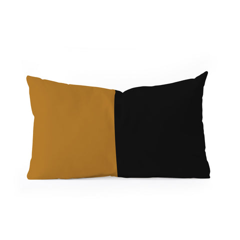 Colour Poems Color Block Abstract XII Oblong Throw Pillow