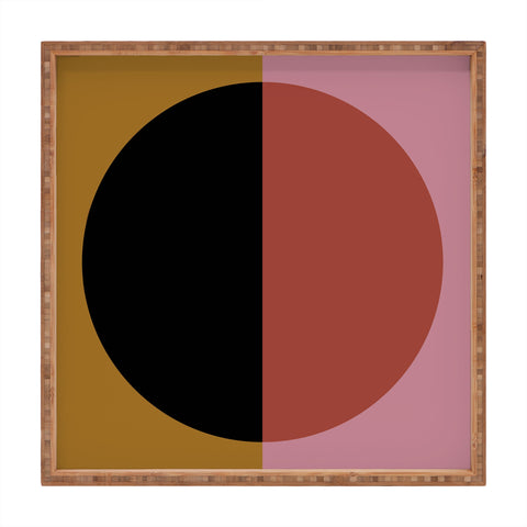 Colour Poems Color Block Abstract XII Square Tray