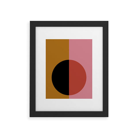 Colour Poems Color Block Abstract XII Framed Art Print