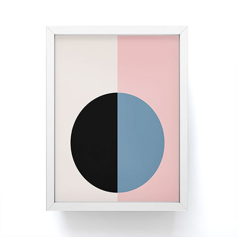 Colour Poems Color Block Abstract XVI Framed Mini Art Print