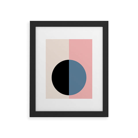 Colour Poems Color Block Abstract XVI Framed Art Print