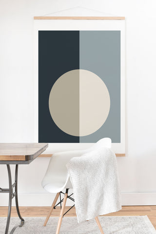 Colour Poems Color Block Abstract XX Art Print And Hanger