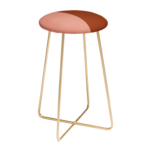 Colour Poems Color Block Abstract XXI Counter Stool