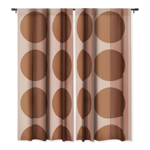 Colour Poems Color Block Abstract XXI Blackout Window Curtain