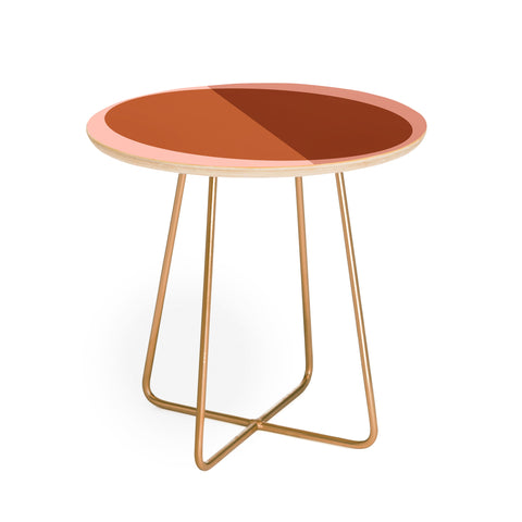 Colour Poems Color Block Abstract XXI Round Side Table