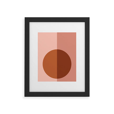 Colour Poems Color Block Abstract XXI Framed Art Print