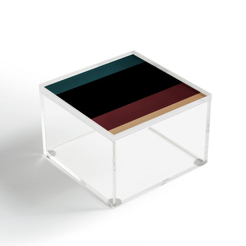 Colour Poems Contemporary Color Block II Acrylic Box