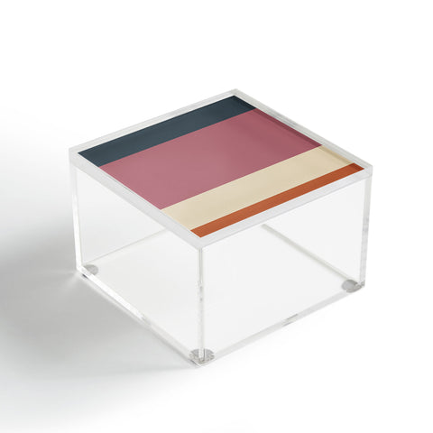 Colour Poems Contemporary Color Block XII Acrylic Box