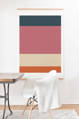 Colour Poems Contemporary Color Block XII Art Print And Hanger