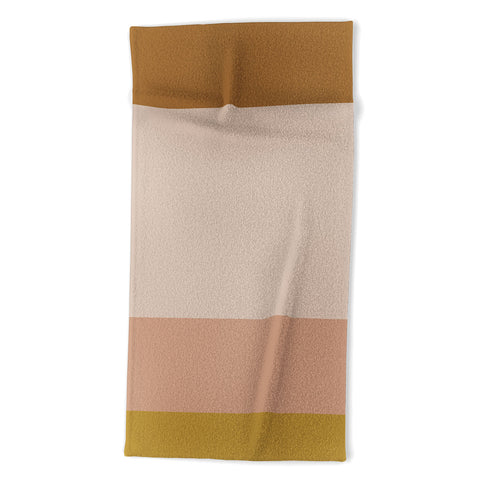 Colour Poems Contemporary Color Block XX Beach Towel