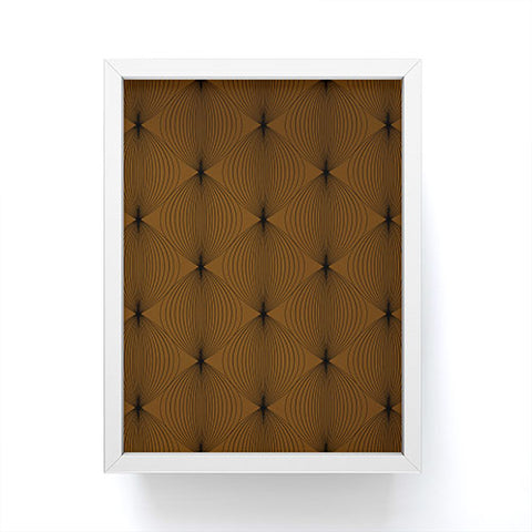 Colour Poems Geometric Orb Pattern XIII Framed Mini Art Print