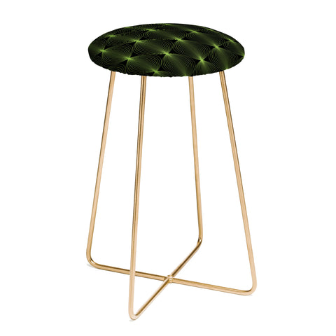Colour Poems Geometric Orb Pattern XX Counter Stool