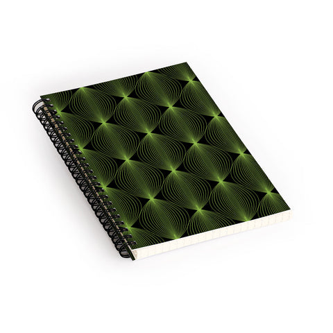 Colour Poems Geometric Orb Pattern XX Spiral Notebook