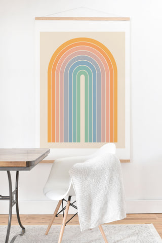 Colour Poems Gradient Arch Rainbow III Art Print And Hanger