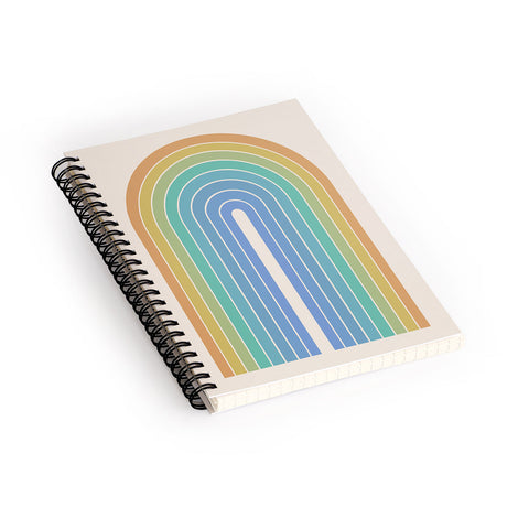 Colour Poems Gradient Arch XVI Spiral Notebook
