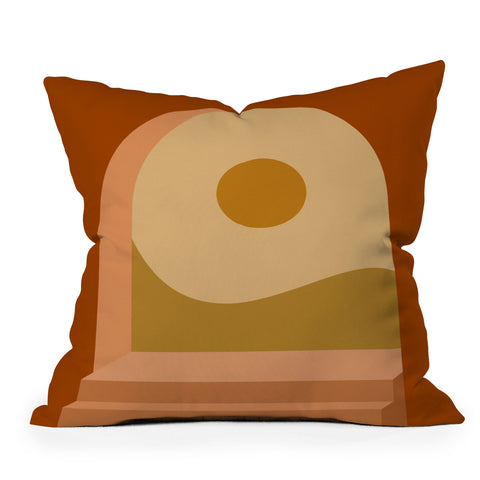 Colour Poems Minimal Archway Throw Pillow
