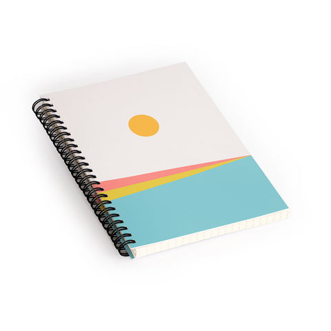 Colour Poems Minimal Horizon XI Spiral Notebook