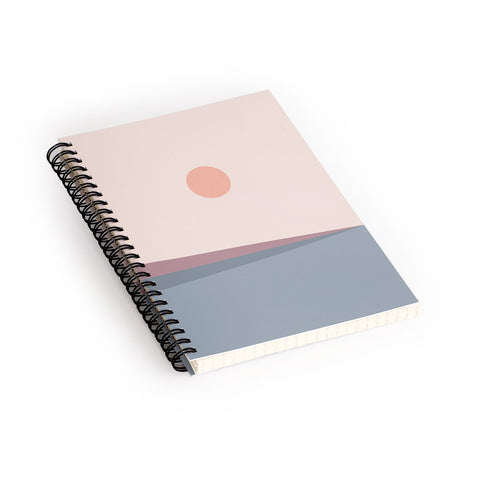Colour Poems Minimal Horizon XII Spiral Notebook
