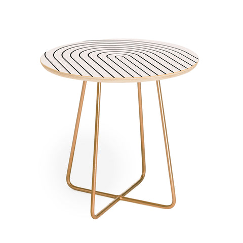 Colour Poems Minimalist Arch III Round Side Table