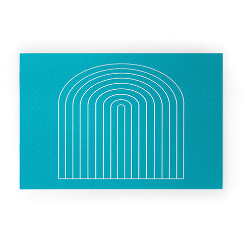 Colour Poems Minimalist Arch Welcome Mat