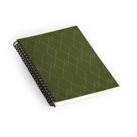 Colour Poems Moroccan Minimalist V Spiral Notebook
