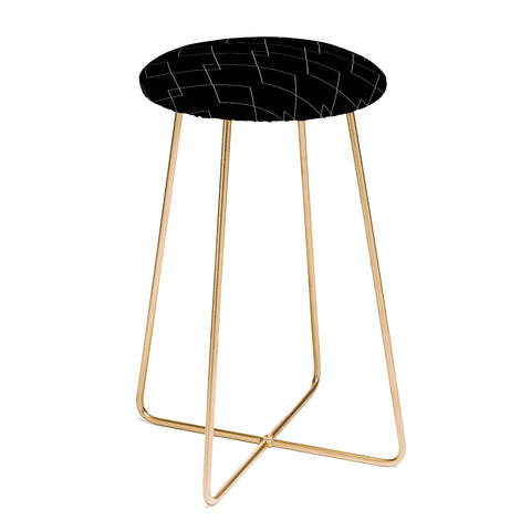 Colour Poems Moroccan Minimalist XIII Counter Stool