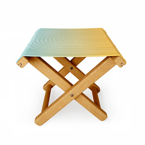 Colour Poems Ombre Arch II Folding Stool