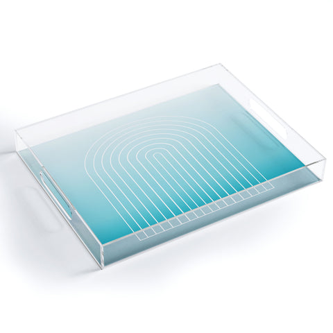 Colour Poems Ombre Arch III Acrylic Tray