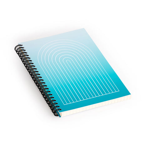 Colour Poems Ombre Arch III Spiral Notebook