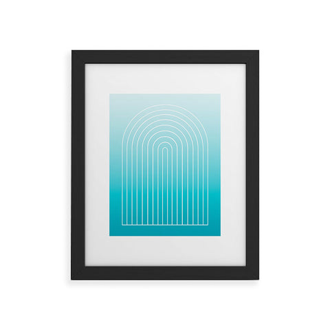 Colour Poems Ombre Arch III Framed Art Print