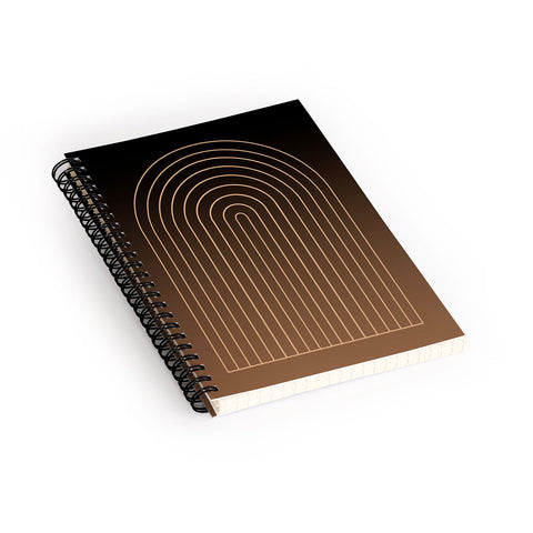 Colour Poems Ombre Arch IX Spiral Notebook
