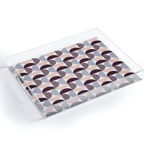 Colour Poems Patterned Geometric Shapes CCI Acrylic Tray