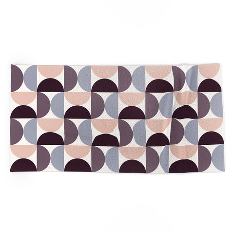 Colour Poems Patterned Geometric Shapes CCI Beach Towel