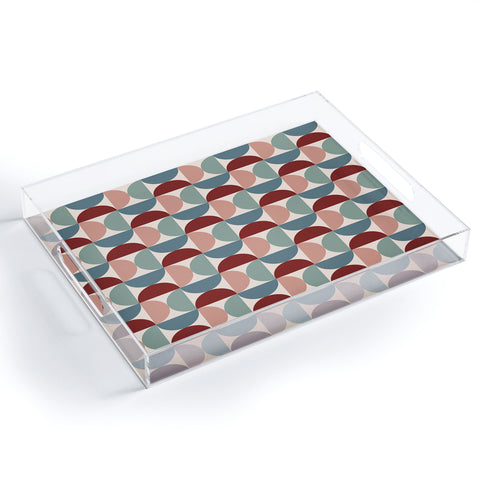 Colour Poems Patterned Geometric Shapes CCX Acrylic Tray