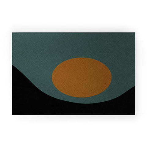 Colour Poems Sunset Minimalism II Welcome Mat