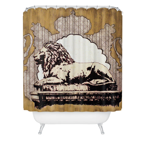 Conor O'Donnell Heraldry Shower Curtain