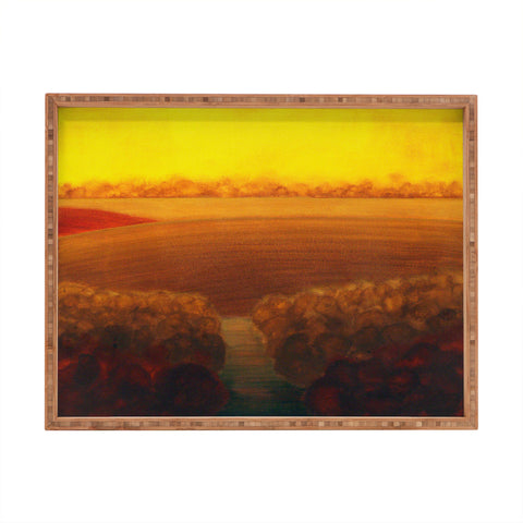 Conor O'Donnell Land Study Seven Rectangular Tray