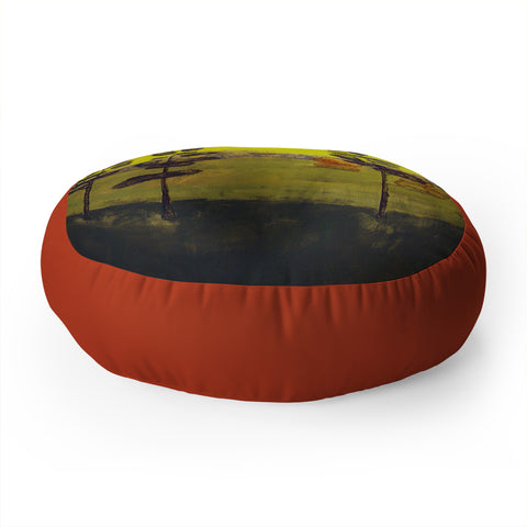 Conor O'Donnell Tree Study One Floor Pillow Round