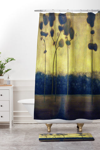 Conor O'Donnell Tree Study Ten Shower Curtain And Mat