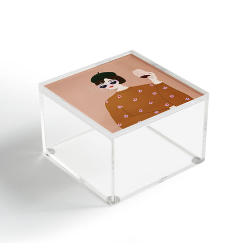 constanzaillustrates French Girl Acrylic Box
