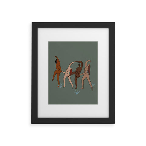 constanzaillustrates The Dance Framed Art Print