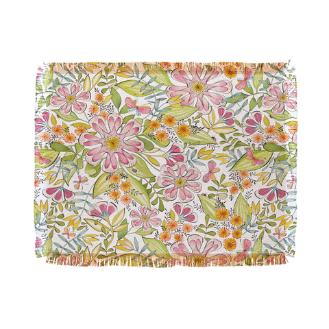 Cori Dantini Blossoms in Bloom Throw Blanket