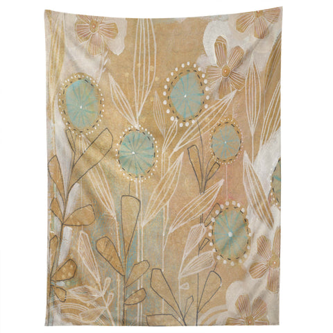 Cori Dantini Blue Floral Tapestry