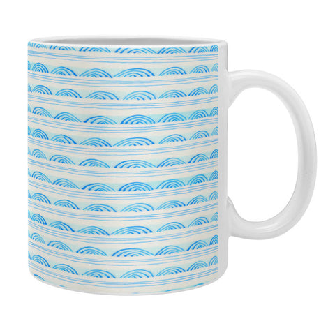 Cori Dantini Blue Scallops Coffee Mug