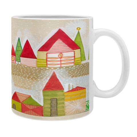 Cori Dantini Christmas Village Coffee Mug
