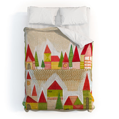 Cori Dantini Christmas Village Comforter