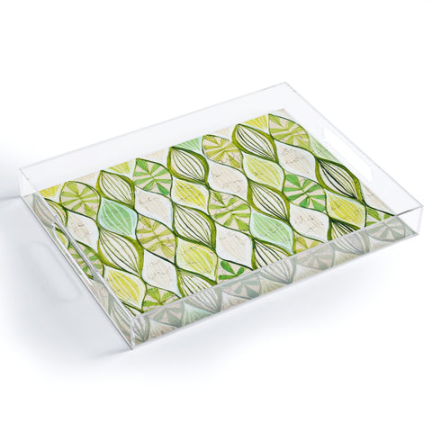 Cori Dantini Green Acrylic Tray