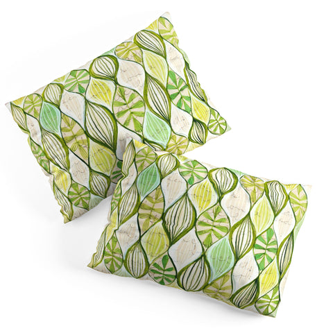 Cori Dantini Green Pillow Shams