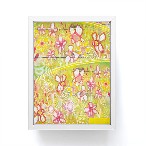 Cori Dantini Meadow In Bloom Framed Mini Art Print