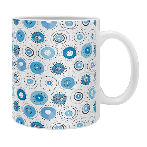 Cori Dantini middy polka blue Coffee Mug